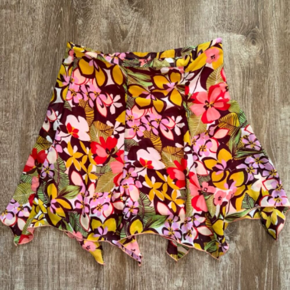 Vintage y2k Floral skirt